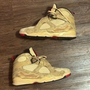 Nike Air Jordan 8 Retro Rui Hachimura Wheat Size 13 DO2496-700